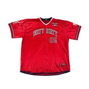 Vintage 1992 FUBU Dirty Dirty 05 Baseball Jersey Size 3XL Hip Hop Rap Baggy Logo
